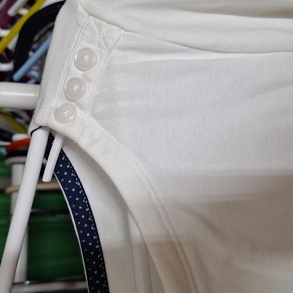 CHARTER CLUB PERFECTLY SOFT PIMA WHITE TOP SIZE LP - Picture 2 of 3